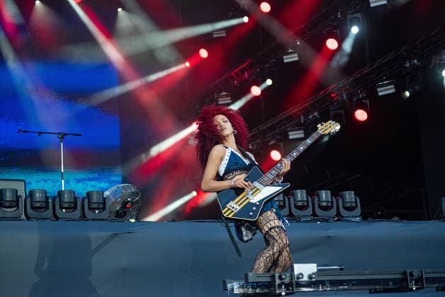 RIO DE JANEIRO, RJ - 04.09.2026: ROCK IN RIO 2026 - The band Nova Twins will open the main stage this Friday, September 4th, at Rock in Rio, in the City of Rock, Rio de Janeiro, RJ. x3009677x  CristianexMota