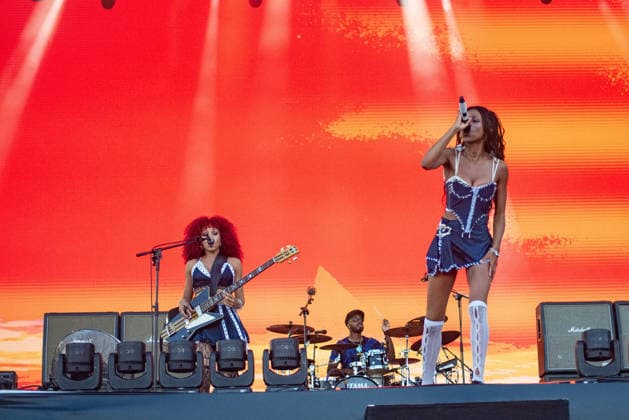 RIO DE JANEIRO, RJ - 04.09.2026: ROCK IN RIO 2026 - The band Nova Twins will open the main stage this Friday, September 4th, at Rock in Rio, in the City of Rock, Rio de Janeiro, RJ. x3009705x  CristianexMota