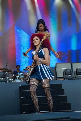 RIO DE JANEIRO, RJ - 04.09.2026: ROCK IN RIO 2026 - The band Nova Twins will open the main stage this Friday, September 4th, at Rock in Rio, in the City of Rock, Rio de Janeiro, RJ. x3009708x  CristianexMota