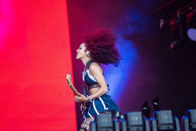 RIO DE JANEIRO, RJ - 04.09.2026: ROCK IN RIO 2026 - The band Nova Twins will open the main stage this Friday, September 4th, at Rock in Rio, in the City of Rock, Rio de Janeiro, RJ. x3009686x  CristianexMota