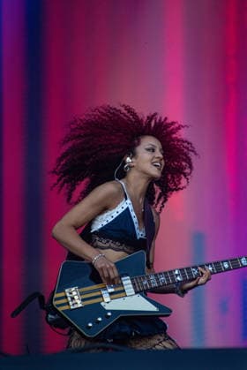 RIO DE JANEIRO, RJ - 04.09.2026: ROCK IN RIO 2026 - The band Nova Twins will open the main stage this Friday, September 4th, at Rock in Rio, in the City of Rock, Rio de Janeiro, RJ. x3009691x  CristianexMota