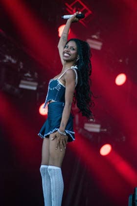 RIO DE JANEIRO, RJ - 04.09.2026: ROCK IN RIO 2026 - The band Nova Twins will open the main stage this Friday, September 4th, at Rock in Rio, in the City of Rock, Rio de Janeiro, RJ. x3009695x  CristianexMota