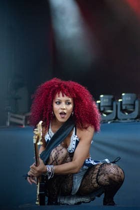 RIO DE JANEIRO, RJ - 04.09.2026: ROCK IN RIO 2026 - The band Nova Twins will open the main stage this Friday, September 4th, at Rock in Rio, in the City of Rock, Rio de Janeiro, RJ. x3009709x  CristianexMota