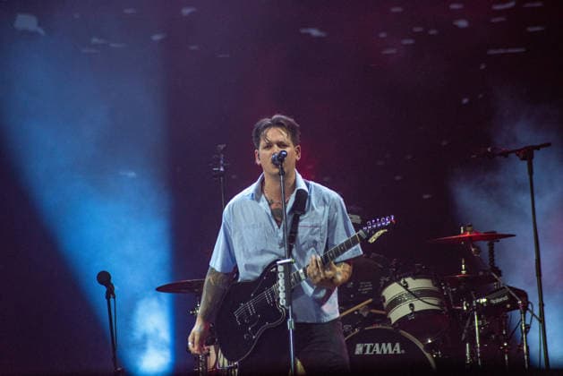 RIO DE JANEIRO, RJ - 04.09.2026: ROCK IN RIO 2026 - Hot Milk will perform on the Sunset stage on the first day of Rock in Rio 2026, this Friday, September 4th, which takes place at Cidade do Rock, in Barra, Rio de Janeiro, RJ. x3009718x  CristianexMota