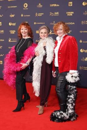Golden Hen 2026: Regina Thoss, Dagmar Frederic, Dagmar Gelbke; Red Carpet at the Golden Hen 2026, Leipzig Trade Fair, Leipzig; Date: September 4, 2026 Copyright: xEventpress Kratschx