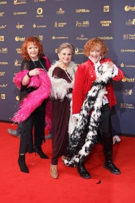 Golden Hen 2026: Regina Thoss, Dagmar Frederic, Dagmar Gelbke; Red Carpet at the Golden Hen 2026, Leipzig Trade Fair, Leipzig; Date: September 4, 2026 Copyright: xEventpress Kratschx