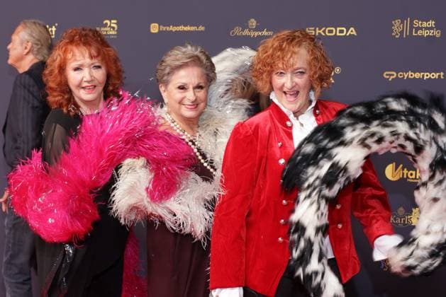 Golden Hen 2026: Regina Thoss, Dagmar Frederic, Dagmar Gelbke; Red Carpet at the Golden Hen 2026, Leipzig Trade Fair, Leipzig; Date: September 4, 2026 Copyright: xEventpress Kratschx