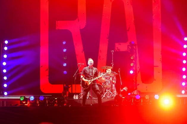 RIO DE JANEIRO, RJ - 04.09.2026: ROCK IN RIO 2026 - The rock band Rise Against performed on the main stage at Rock in Rio 2026. x3009756x  CarlosxSanttos