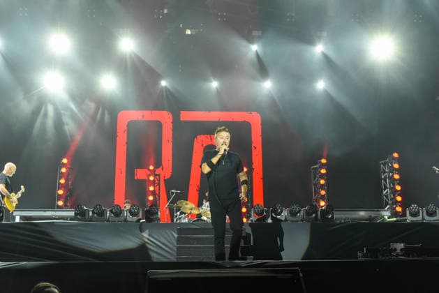 RIO DE JANEIRO, RJ - 04.09.2026: ROCK IN RIO 2026 - The rock band Rise Against performed on the main stage at Rock in Rio 2026. x3009767x  CarlosxSanttos