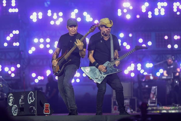 RIO DE JANEIRO, RJ - 04.09.2026: ROCK IN RIO 2026 - The rock band Capital Inicial invited Dado Villa-Lobos to perform on the Sunset stage at Rock in Rio 2026. x3009768x  CarlosxSanttos