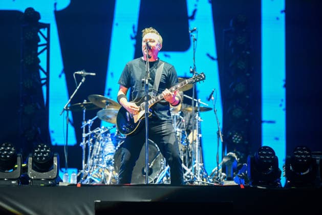 RIO DE JANEIRO, RJ - 04.09.2026: ROCK IN RIO 2026 - The rock band Rise Against performed on the main stage at Rock in Rio 2026. x3009771x  CarlosxSanttos