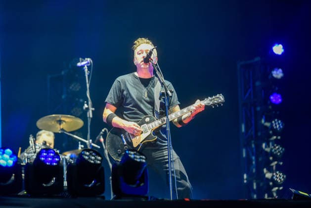 RIO DE JANEIRO, RJ - 04.09.2026: ROCK IN RIO 2026 - The rock band Rise Against performed on the main stage at Rock in Rio 2026. x3009772x  CarlosxSanttos