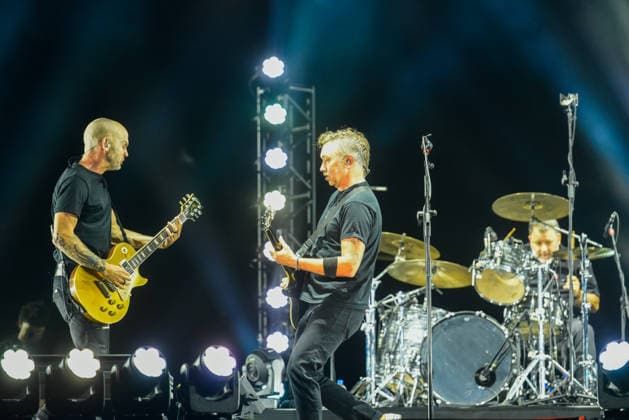 RIO DE JANEIRO, RJ - 04.09.2026: ROCK IN RIO 2026 - The rock band Rise Against performed on the main stage at Rock in Rio 2026. x3009788x  CarlosxSanttos
