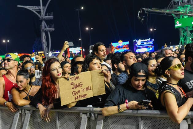 RIO DE JANEIRO, RJ - 04.09.2026: ROCK IN RIO 2026 - The rock band Rise Against performed on the main stage at Rock in Rio 2026. x3009792x  CarlosxSanttos