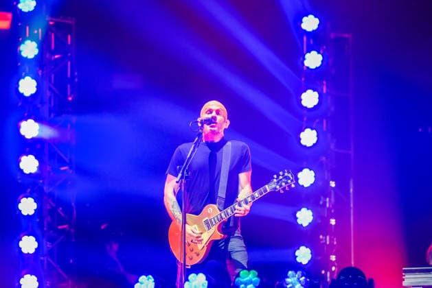 RIO DE JANEIRO, RJ - 04.09.2026: ROCK IN RIO 2026 - The rock band Rise Against performed on the main stage at Rock in Rio 2026. x3009800x  CarlosxSanttos