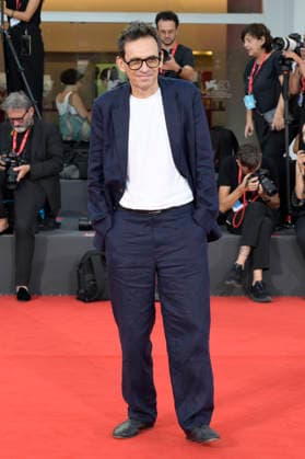 Nicola Lagioia at the premiere of the film *La città dei vivi* at the 2023 Venice Biennale—the 83rd Venice International Film Festival—at the Palazzo del Cinema in Venice, September 4, 2026 Foto:xA.xM.xTinghinox xFuturexImagex citta_6923