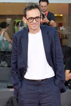 Nicola Lagioia at the premiere of the film *La città dei vivi* at the 2023 Venice Biennale—the 83rd Venice International Film Festival—at the Palazzo del Cinema in Venice, September 4, 2026 Foto:xA.xM.xTinghinox xFuturexImagex citta_6924