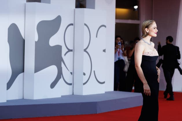News - Mr. Nelson, Did You Kill People? Red Carpet - The 83rd Venice International Film Festival VENICE, ITALY - SEPTEMBER 04: Greta Scarano attends the Mr. Nelson, Did You Kill People? Screening during the 83rd Venice International Film Festival at Sala Grande on September 04, 2026 in Venice, Italy. Photo: Cinzia Camela. Lido di Venezia Palazzo del Cinema Italy Copyright: xCinziaxCamelax xLiveMediax LPN_2642730