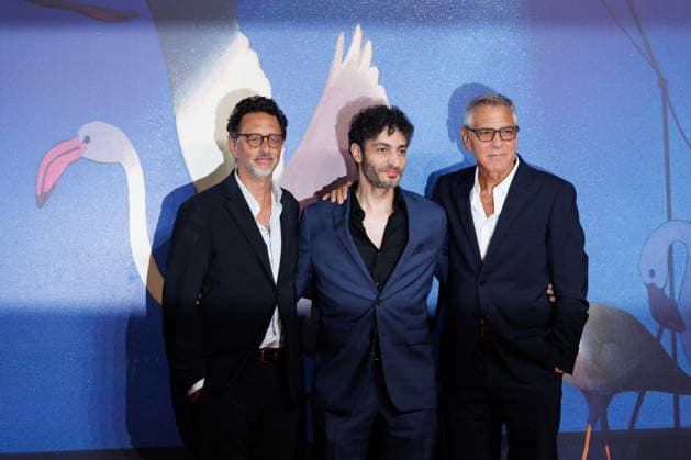News - Furies Red Carpet - The 83rd Venice International Film Festival VENICE, ITALY - SEPTEMBER 04: (L-R) Grant Heslov, Rami Kodeih and George Clooney attend the Furies Screening during the 83rd Venice International Film Festival at Sala Giardino on September 04, 2026 in Venice, Italy. Photo: Cinzia Camela. Lido di Venezia Sala Giardino Italy Copyright: xCinziaxCamelax xLiveMediax LPN_2642793