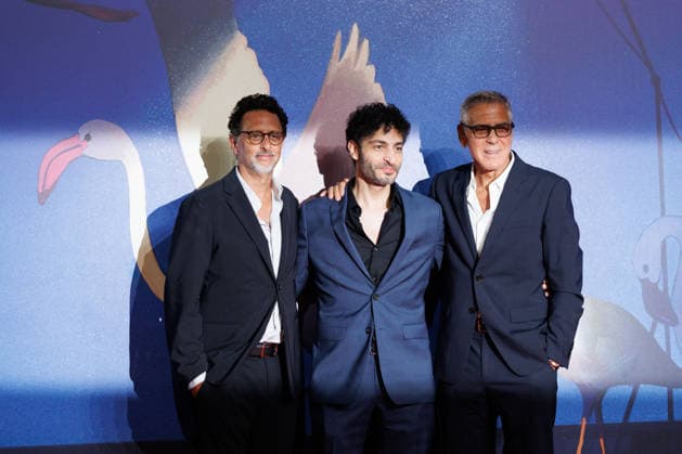 News - Furies Red Carpet - The 83rd Venice International Film Festival VENICE, ITALY - SEPTEMBER 04: (L-R) Grant Heslov, Rami Kodeih and George Clooney attend the Furies Screening during the 83rd Venice International Film Festival at Sala Giardino on September 04, 2026 in Venice, Italy. Photo: Cinzia Camela. Lido di Venezia Sala Giardino Italy Copyright: xCinziaxCamelax xLiveMediax LPN_2642794