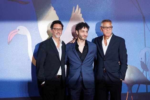 News - Furies Red Carpet - The 83rd Venice International Film Festival VENICE, ITALY - SEPTEMBER 04: (L-R) Grant Heslov, Rami Kodeih and George Clooney attend the Furies Screening during the 83rd Venice International Film Festival at Sala Giardino on September 04, 2026 in Venice, Italy. Photo: Cinzia Camela. Lido di Venezia Sala Giardino Italy Copyright: xCinziaxCamelax xLiveMediax LPN_2642795