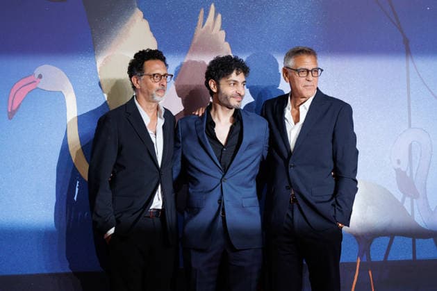 News - Furies Red Carpet - The 83rd Venice International Film Festival VENICE, ITALY - SEPTEMBER 04: (L-R) Grant Heslov, Rami Kodeih and George Clooney attend the Furies Screening during the 83rd Venice International Film Festival at Sala Giardino on September 04, 2026 in Venice, Italy. Photo: Cinzia Camela. Lido di Venezia Sala Giardino Italy Copyright: xCinziaxCamelax xLiveMediax LPN_2642797