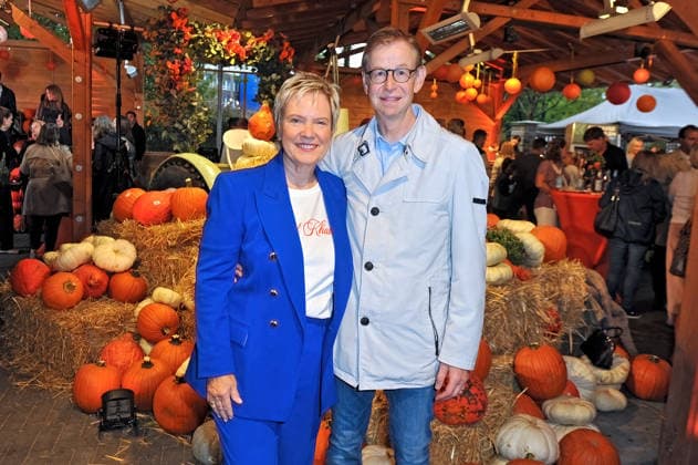 Pumpkin Night 2026: Birgit Biggi Lechtermann with her husband Ingo Kersting at Pumpkin Night 2026 on September 4, 2026, at the Gertrudenhof adventure farm in Hürth 20260904MWI145473