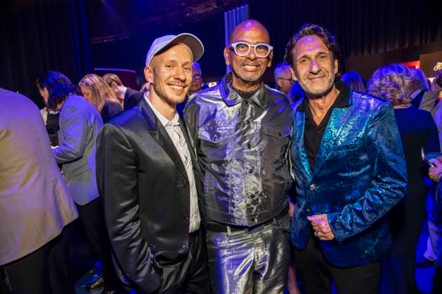 ABB GOLDHENNE members Dennis Ortmann, Pierre Sanoussi Bliss, and Falk Willy Wild were guests at the after-show party following the 32nd Golden Hen Audience Award ceremony at the Neue Messe Leipzig on September 4, 2026, in Leipzig, Saxony, Germany