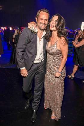 ABB GOLDHENNE s Marco van Dre and Mariella Ahrens were guests at the after-show party following the 32nd Golden Hen Audience Award ceremony at the Neue Messe Leipzig on September 4, 2026, in Leipzig, Saxony, Germany