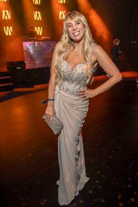 ABB GOLDHENNE s Annemarie Eilfeld as a guest at the after-show party following the 32nd Golden Hen Audience Award ceremony at the Neue Messe Leipzig on September 4, 2026, in Leipzig, Saxony, Germany