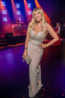 ABB GOLDHENNE s Annemarie Eilfeld as a guest at the after-show party following the 32nd Golden Hen Audience Award ceremony at the Neue Messe Leipzig on September 4, 2026, in Leipzig, Saxony, Germany