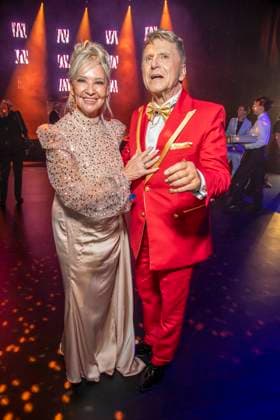 ABB GOLDHENNE s Manuela Hebestreit and Hans Juergen Beyer attended the after-show party at the 32nd Golden Hen Audience Award ceremony at the Neue Messe Leipzig on September 4, 2026, in Leipzig, Saxony, Germany