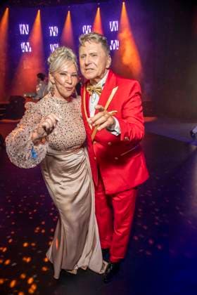 ABB GOLDHENNE s Manuela Hebestreit and Hans Juergen Beyer attended the after-show party at the 32nd Golden Hen Audience Award ceremony at the Neue Messe Leipzig on September 4, 2026, in Leipzig, Saxony, Germany