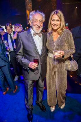 ABB GOLDEN HEN Dieter Hallervorden with his wife Christiane Zander; the couple attended the after-show party following the 32nd Golden Hen Audience Choice Award ceremony at the Neue Messe Leipzig on September 4, 2026, in Leipzig, Saxony, Germany