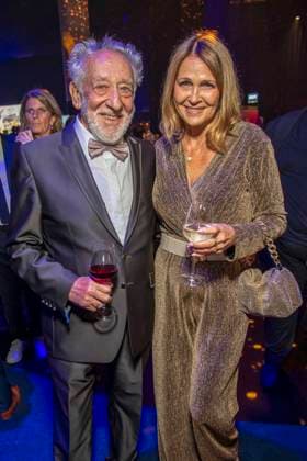 ABB GOLDEN HEN Dieter Hallervorden with his wife Christiane Zander; the couple attended the after-show party following the 32nd Golden Hen Audience Choice Award ceremony at the Neue Messe Leipzig on September 4, 2026, in Leipzig, Saxony, Germany
