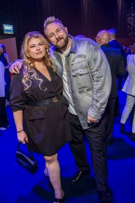 ABB GOLDHENNE’s Alina Wichmann and Florian Künstler were guests at the after-show party following the 32nd Golden Hen Audience Choice Award ceremony at the Neue Messe Leipzig on September 4, 2026, in Leipzig, Saxony, Germany