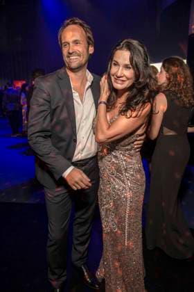 ABB GOLDHENNE s Marco van Dre and Mariella Ahrens were guests at the after-show party following the 32nd Golden Hen Audience Choice Award ceremony at the Neue Messe Leipzig on September 4, 2026, in Leipzig, Saxony, Germany