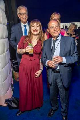 ABB GOLDHENNE Dietmar Bartsch, Heidi Reichinnek, Gregor Gysi, and Eva von Angern—Left Party politicians—were guests at the after-show party following the 32nd Golden Hen Audience Award ceremony at the Neue Messe Leipzig on September 4, 2026, in Leipzig, Saxony, Germany