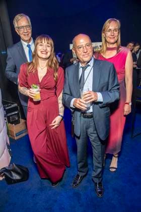 ABB GOLDHENNE Dietmar Bartsch, Heidi Reichinnek, Gregor Gysi, and Eva von Angern—Left Party politicians—were guests at the after-show party following the 32nd Golden Hen Audience Award ceremony at the Neue Messe Leipzig on September 4, 2026, in Leipzig, Saxony, Germany