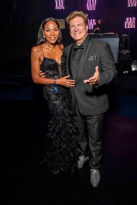 ABB GOLDEN HEN Salomea Noemi and Francis Fulton Smith s girlfriend attended the after-show party at the 32nd Golden Hen Audience Award ceremony at the Neue Messe Leipzig on September 4, 2026, in Leipzig, Saxony, Germany