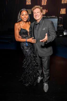 ABB GOLDEN HEN Salomea Noemi and Francis Fulton Smith s girlfriend attended the after-show party at the 32nd Golden Hen Audience Award ceremony at the Neue Messe Leipzig on September 4, 2026, in Leipzig, Saxony, Germany