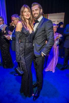 ABB GOLDHENNE’s Stella Maria Seller and Dominik Peter Krzysztofek were guests at the after-show party following the 32nd Golden Hen Audience Award ceremony at the Neue Messe Leipzig on September 4, 2026, in Leipzig, Saxony, Germany