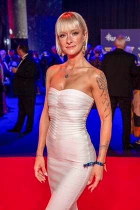 ABB GOLDHENNE s Christin Stark was a guest at the after-show party following the 32nd Golden Hen Audience Award ceremony at the Neue Messe Leipzig on September 4, 2026, in Leipzig, Saxony, Germany
