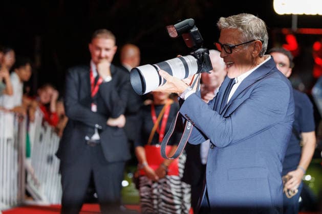 IPA88134934 - VENICE, ITALY - SEPTEMBER 4: George Clooney attends the screening of Furies during the 83rd Venice International Film Festival at Sala Giardino on September 4, 2026, in Venice, Italy. Photo: Cinzia Camela.  Copyright: xCinziaxCamela LiveMediax xCinziaxCamela LiveMediax 88134934