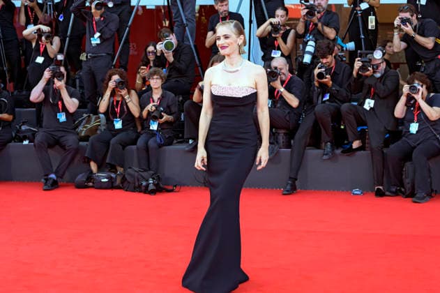 Greta Scarano at the premiere of the feature film *Mr. Nelson, Did You Kill People? Nelson san, anata wa hito o koro shimashita ka* at the 2023 Venice Biennale—the 83rd Venice International Film Festival—at the Palazzo del Cinema in Venice, September 4, 2026 Foto:xA.xM.xTinghinox xFuturexImagex people_6801