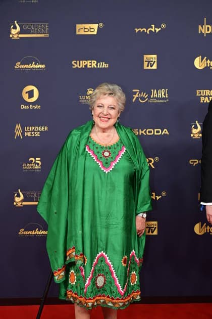 Marie Luise Marjan at the 32nd Golden Hen Awards ceremony in 2026 at the Leipzig Trade Fair, September 4, 2026 Copyright: xMatthiasxWehnertx