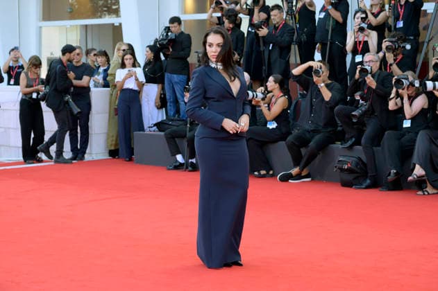 Georgina Rodriguez at the premiere of the film *Mr. Nelson, Did You Kill People? Nelson san, anata wa hito o koro shimashita ka* at the 2023 Venice Biennale—the 83rd Venice International Film Festival—at the Palazzo del Cinema in Venice, September 4, 2026 Foto:xA.xM.xTinghinox xFuturexImagex people_6832