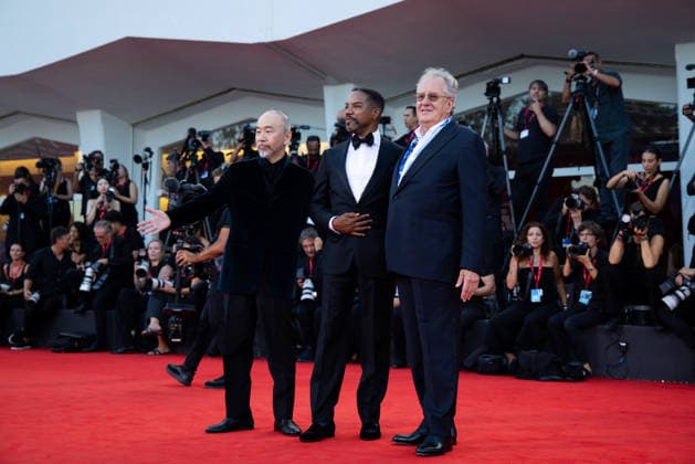 Mr. Nelson, Did You Kill People? Screening - The 83rd Venice International Film Festival Ink Screening And Opening Ceremony Red Carpet - The 83rd Venice International Film Festival Opening Ceremony & Golden Lion For Lifetime Achievement Award To Shinya Tsukamoto, Rodney Hicks, Geoffrey Rush attends the Mr. Nelson, Did You Kill People? Screening during the 83rd Venice International Film Festival on September 04, 2026 in Venice, Italy.  Copyright: xKazukoxWakayamax