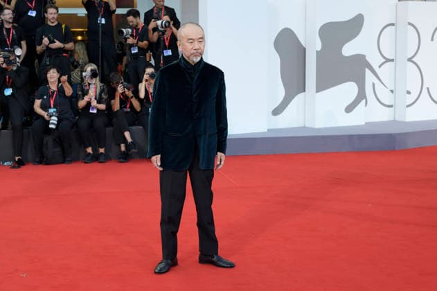 Shinya Tsukamoto at the premiere of the feature film *Mr. Nelson, Did You Kill People? Nelson-san, Anata wa Hito o Koroshimashita ka* at the 2023 Venice Biennale—the 83rd Venice International Film Festival—at the Palazzo del Cinema in Venice, September 4, 2026 Foto:xA.xM.xTinghinox xFuturexImagex people_6908