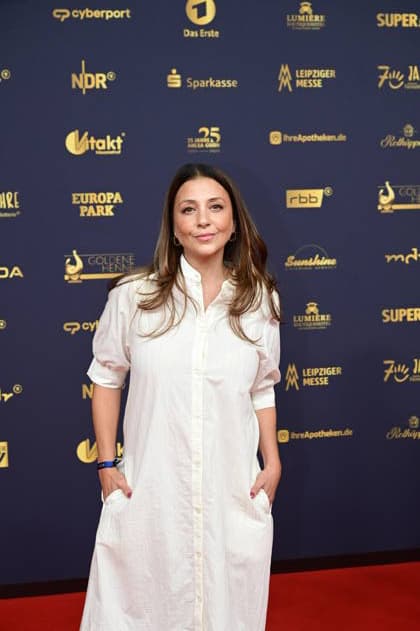 Arzu Bazman at the 32nd Golden Hen Awards Ceremony in 2026 at the Leipzig Trade Fair, September 4, 2026 Copyright: xMatthiasxWehnertx